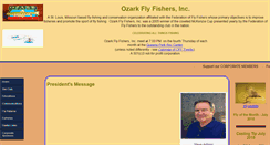 Desktop Screenshot of ozarkflyfishers.org